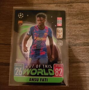 ⚽️ Ansu Fati Soccer Trading Card ⚽️